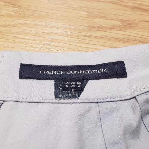 FCUK Business Mini Pencil Skirt - Baby Blue, XS - Picture 4 of 5